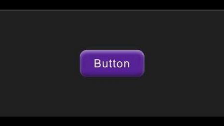 3D Button design using HTML and CSS | WEB Animation