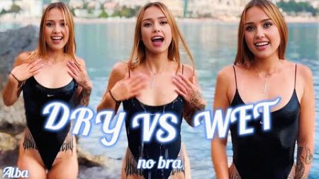 Wet vs Dry Outfit Battle: Try on Haul Edition with Alba
