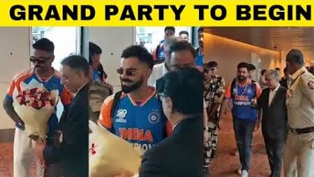 Exclusive: India&#39;s players exit Mumbai airport, set for Marine Bus parade| Sports Today