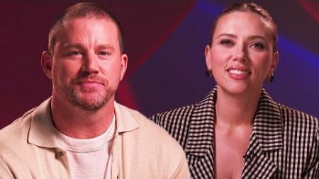 Channing Tatum &amp; Scarlett Johansson Share Their First Impressions of Each Other | Spilling the E-TEA
