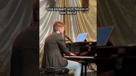 Kommt ein Mann in die 40 - Shorts #musik #klavier #gesang #singen #sänger #gerdnatschinski #pianist