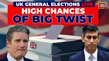 UK General Elections 2024 Live: Can Rishi Sunak Hold Back The Labour Supermajority Tide?