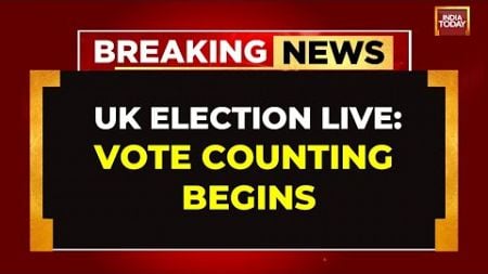 UK General Election 2024: Live Coverage From Prime Minister Rishi Sunak&#39;s Constituency | UK News
