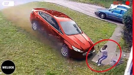100 Shocking Moments Of Luckiest People Caught On Camera | Idiots In Cars!