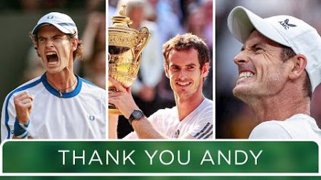 Thank You Andy | An emotional tribute to Andy Murray | A true Wimbledon Champion