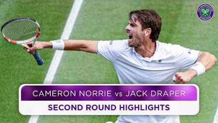 Thrilling British clash | Cameron Norrie vs Jack Draper | Highlights | Wimbledon 2024