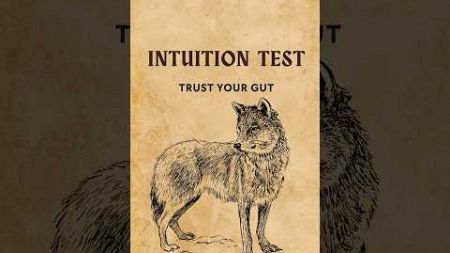 Intuition test🤯😍 #intuitiontest #intuition #testyourskills #psychology