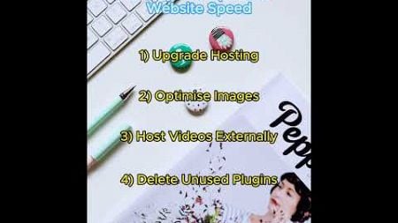 Optimise Website Speed: 5 Best Ways To Maximise Speed #shorts #webdesign #smma
