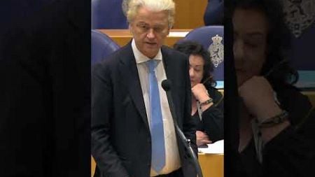 Wilders #pvv gooit de Minister President voor de bus. #politiek #tweedekamer #wilders