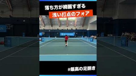 #フォアの軌道が最高【BLUE SIX OP2024/2R】中川直樹(JPN) #shorts #テニス #tennis