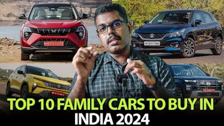 Top 10 Cars for Family to Buy in 2024 India | MotoCast EP - 123 | Tamil Podcast | MotoWagon.
