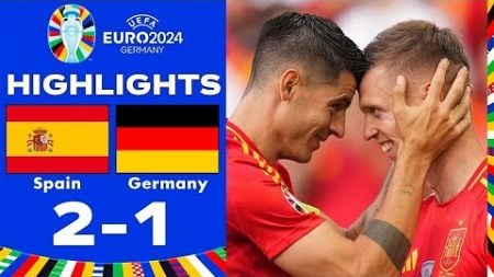 Deutschland gegen Spanien (1-2) | Viertelfinale | UEFA Euro 2024 | Fußball Live