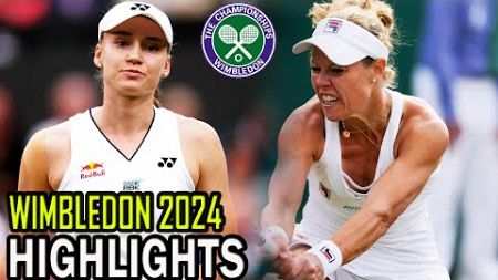 Elena Rybakina vs Laura Siegemund Round 2 Wimbledon 2024