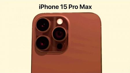 Quel merveille de la technologie iPhone 15 Pro Max 😍