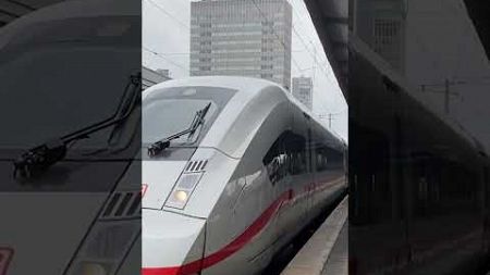 Ice4 verlässt Essen Hbf👍🏻 #train #music #germany #happy #highspeed #trainspotting #ice #lego