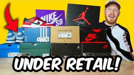 Top 10 Sneakers For UNDER RETAIL