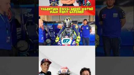 Valentino Rossi geber motor R1 milik Remy gardner #shortsfeed #motogp