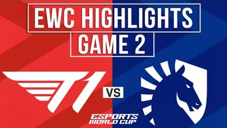 T1 vs TL Highlights Game 2 | EWC 2024 Semifinals | T1 vs Team Liquid
