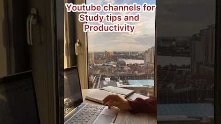 Youtube channels for study tips and productivity #education #study #youtube