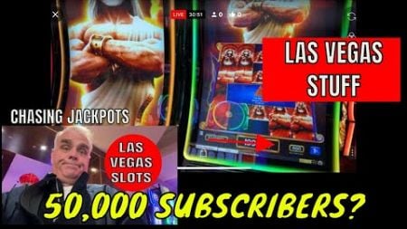 Handpay #15? Las Vegas LIVE Stream - Casino Action - Tours and Food
