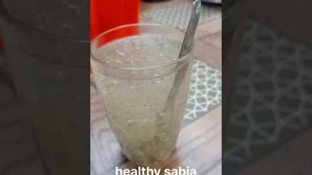 healthy(sabja seeds) drink..super food for your well being...👌 #drink #viral #trending #ytshorts #yt