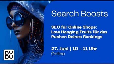 Search Boosts - Suchmaschinenoptimierung für Online Shops