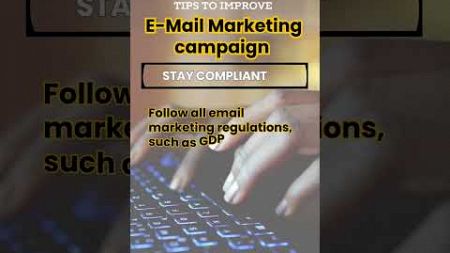 Follow Email Marketing Regulations!