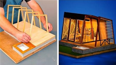 Amazing Miniature Crafts: Building A Tiny House Of Your Dreams