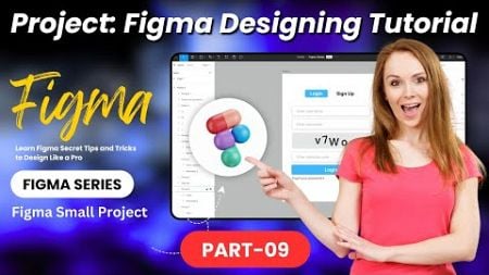 Figma Beginners Project 2024 | Figma Tutorial | Figma Web Design UI/UX Course in Hindi | TechLoons
