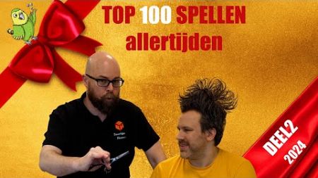 Top 100 Spellen Allertijden: met Boardgameheaven (2024 Deel2)