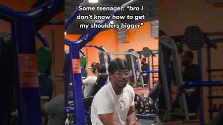 Grow your shoulders with this, subscribe for more fitness tips, #fitness #fitnessmotivation #shorts