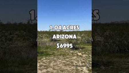 1.04 Acres in Tucson, AZ for $6,995 #realestate #foryou #land #investing #usa #fyp #short #shorts