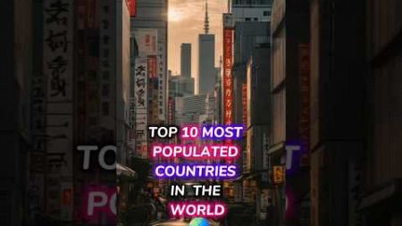 MOST POPULATED COUNTRIES EVER !! #shorts #viral #2024 #top #country #population #seo #usa #india