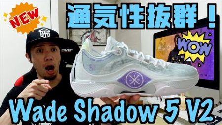 【バッシュレビュー】通気性抜群！Wade Shadow 5 V2