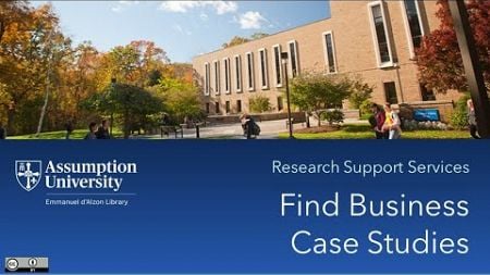 Find Business Case Studies