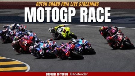 MOTOGP LIVE RACE DUTCH GRAND PRIX | MotoGP Netherlands GP Live Commentary + Watchalong