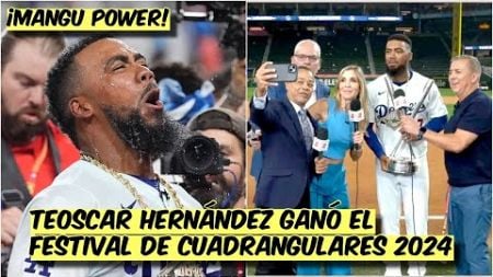 CELEBRA REPÚBLICA DOMINICANA. Teoscar Hernández gana y es EL REY del Home Run Derby | ESPN Béisbol