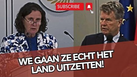 PVV-MINISTER Faber SL0OPT D66! &#39;We gaan ze echt het LAND UITZETTEN!&#39;