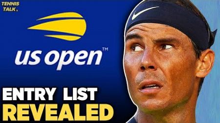 US Open 2024 Entry List Revealed | Tennis News