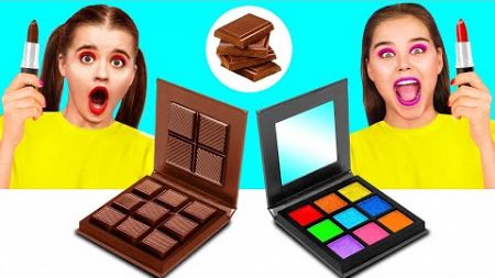 Schokolade vs Echtes Essen Challenge von PaRaRa Challenge