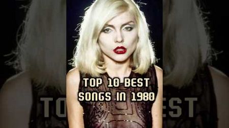 Top 10 Iconic songs in 1980 #top10 #80smusic #music