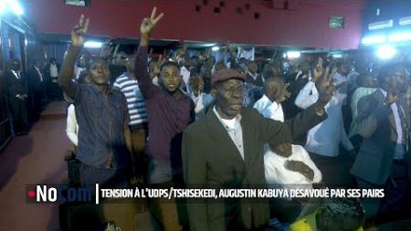 BOSOLO TV | NOCOM | TENSION À L&#39;UDPS/TSHISEKEDI, AUGUSTIN KABUYA DÉSAVOUÉ PAR SES PAIRS