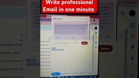 write professional email in one minute #emailmarketing #shortsviral #trending #viral #email