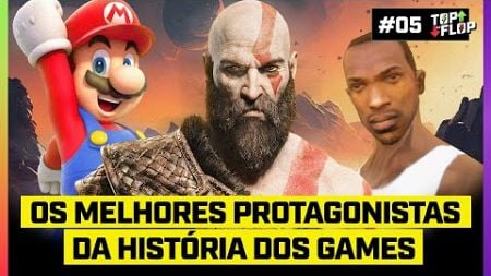 Os MELHORES PROTAGONISTAS da HISTÓRIA DOS GAMES - TOP AO FLOP #05