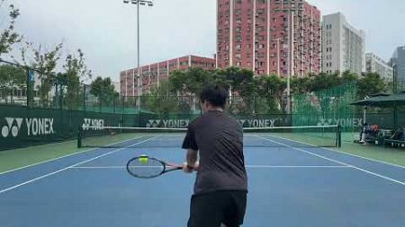 珍惜每次打球的机会 #网球 #武汉网球 #网球训练 #网球正手