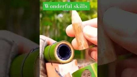 #bamboo wonderful craft skills