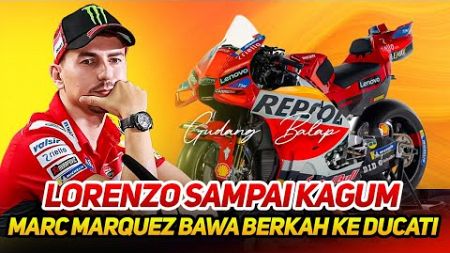 DIKAGUMI JORGE LORENZO🔥MARC MARQUEZ BAWA SPONSOR BESAR REPSOL &amp; PRIBADI REDBULL KE DUCATI CORSE?