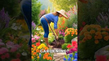 The Healing Power Gardening. #Gardening #Nature #WellBeing #shorts #HealthyLiving