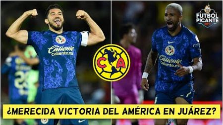AMÉRICA con VICTORIA AGÓNICA ante JUÁREZ. HENRY MARTIN y RODRIGO AGUIRRE ANOTAN | Futbol Picante