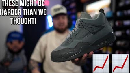 THE JORDAN 4 “WET CEMENT” MIGHT BE ALOT HARDER TO GET THAN WE THOUGHT!